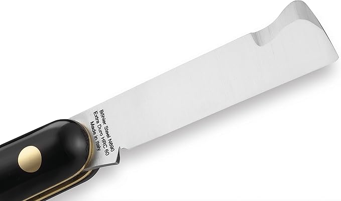 DUE BUOI Grafting Knife BARK Lifter 202P SP OT - N690 Steel Blade (Professional Knife NOT an EDC Pocket Knife).