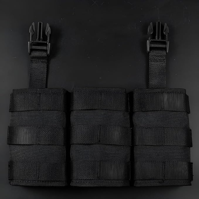 FAST Triple 7.62 Function Pack Panel Tactical Equipment Buckle Accessory Nylon Material 25.5 * 13cm For Team Activities Games