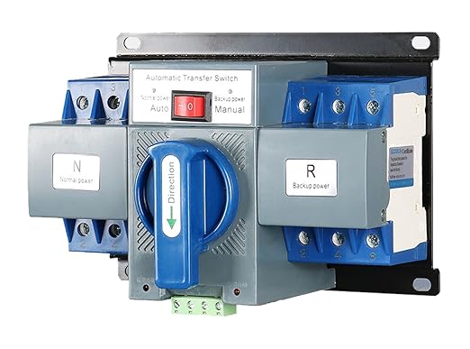 JONASC 110V 63A 3P Dual Power Automatic Transfer Switch Generator Changeover Switch 50Hz/60Hz