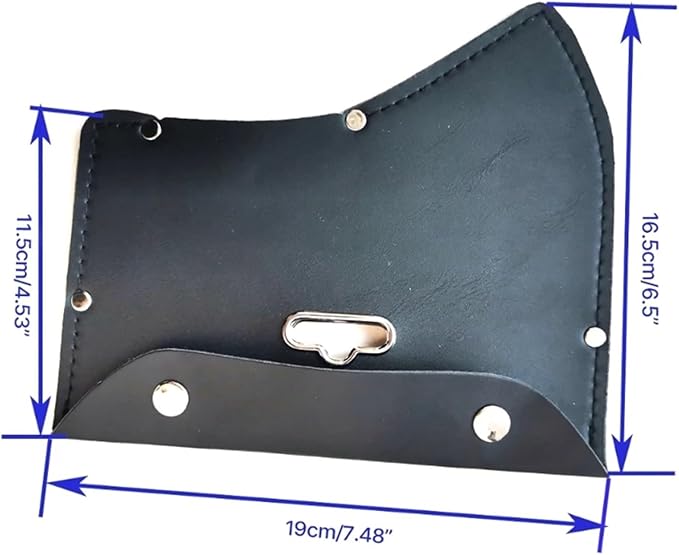 Hatchet Sheath Axes Heads Sheaths Handmade Protectors Case Light Weight Camping Waist Hangings Bag for Outdoor Work(3 600G Thin Clot)