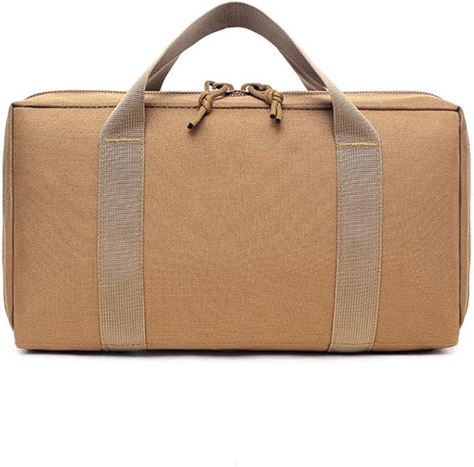 Outdoor Tactical Bag Assault Combat Kit Pack Tactical Clutch Bag Protective Pocket - Tan