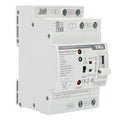 Mini ATS Automatic Transfer Switch 2P 63A 110V Dual Power Automatic/Manual Transfer Switch for Generator and Home Power Backup Fast Switching DIN Rail Mounted Changeover Switch AC 50/60Hz