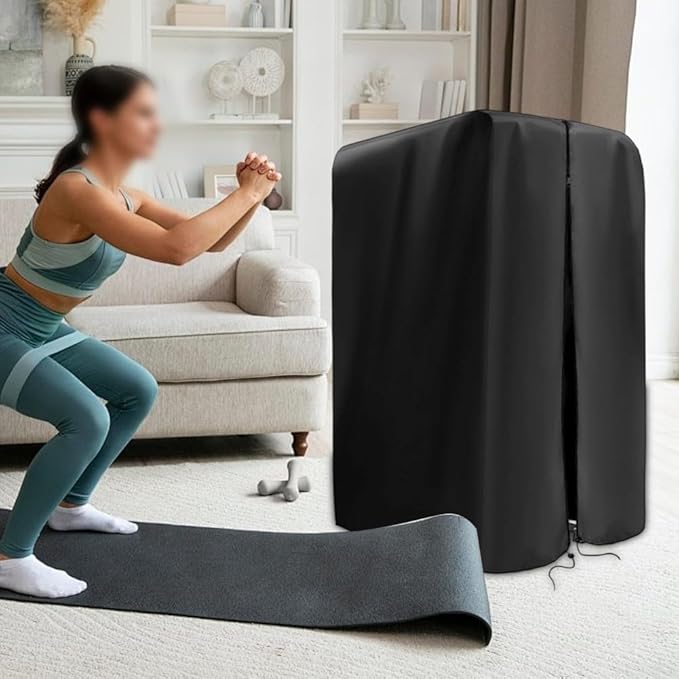 Waterproof Dustproof Protective Cover for SportsRoyals Power Tower Dip Station 210D Oxford Fabric Pull Up Bar Guard with Zipper Closure and Adjustable Drawstring