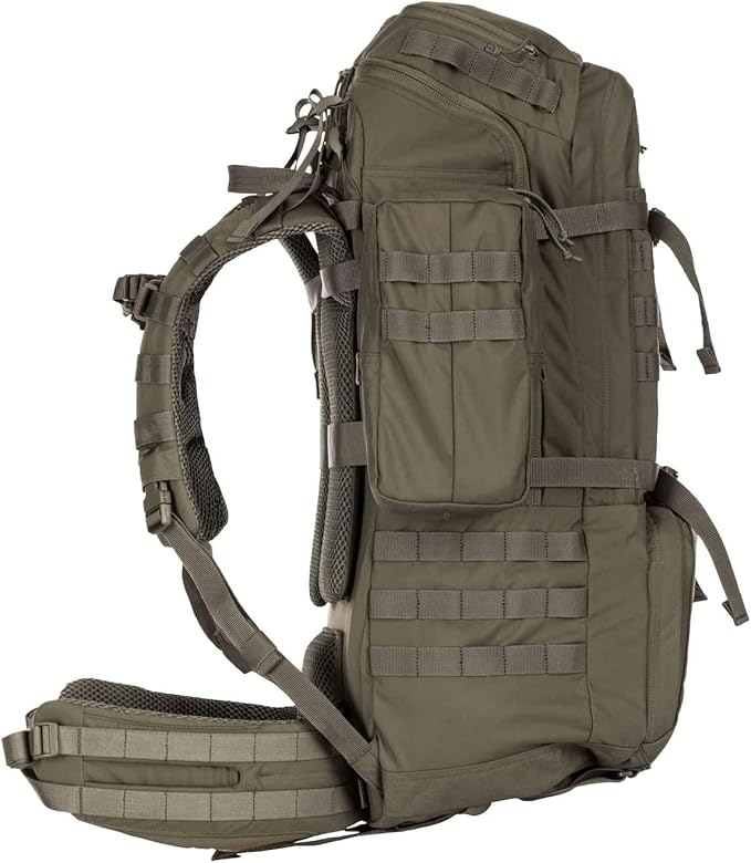 Tactical Backpack Military Molle Hiking 56-75L Tactical Bag: Hiking and Mountaineering Bag Outdoor Sports Travel Bag Camping Emergency