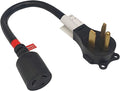 FC-65L62 Welder Adapter Cord NEMA 6-50P to NEMA L6-20R Male 6-50P Welder Plug to Female L6-20R Lock 3 Prong Receptacle Adapter Output Maximum 20Amp 250Volt