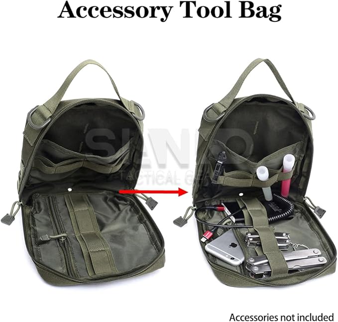 MOLLE First Aid Medical Pouch Tactical Vest Attachments Pack Military Outdoor Sport Tools Holder Case Carrier Sundry Bag Hydration