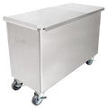 GSW DN-FB84 Commercial Stainless Steel Flour Bin with 2 Sliding Lids Storage Container (84 QT)
