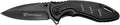 Smith &amp Wesson CK400 5.4in High Carbon S.S. Folding Knife with a 2.2in Drop Point Blade and Stainless Steel Handle for Outdoor