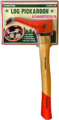 FORESTER Pickaroon Logging Tool | USA Hickory Handle | Hookaroon Logging Tool | Log Roller Tool &amp Forestry Tools for Dragging and Stacking Logs