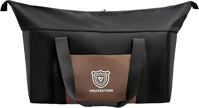 Faraday Duffel Bag Military-Grade RF Shielding for Large Electronics &amp Mobile Devices Travel Protection Signal Isolation Data Privacy