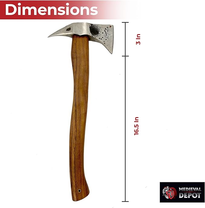 Hand Forged Fire Warden Pickaxe Hatchet