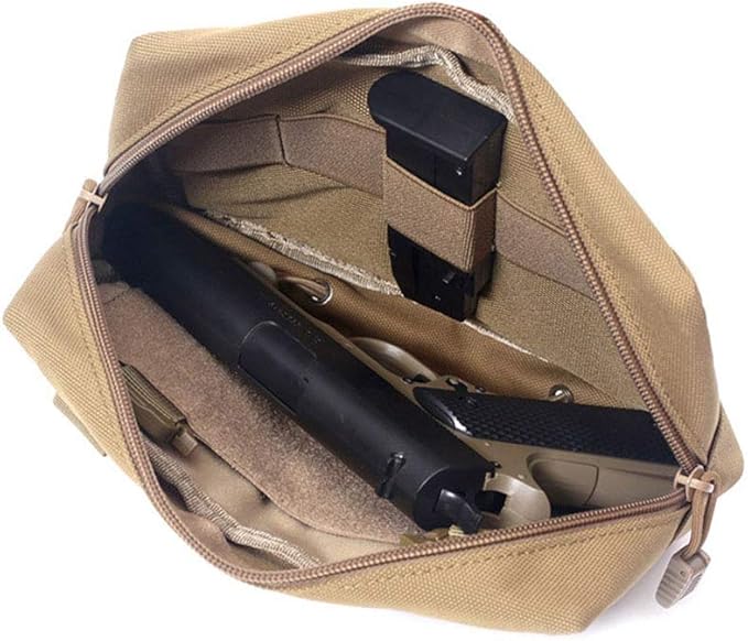 Outdoor Sports Airsoft Gear Molle Assault Combat Hiking Bag Accessory Camouflage Pack Tactical Kit Pouch