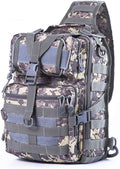 Outdoor Sports Hiking Sling Bag Shoulder Pack Camouflage Tactical Molle Chest Bag