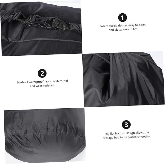 BESPORTBLE 3pcs Dry Bag Portable Floating Backpack for Kayaking Rafting Swimming Travel Lightweight Compact Design for Easy Storage and Organization
