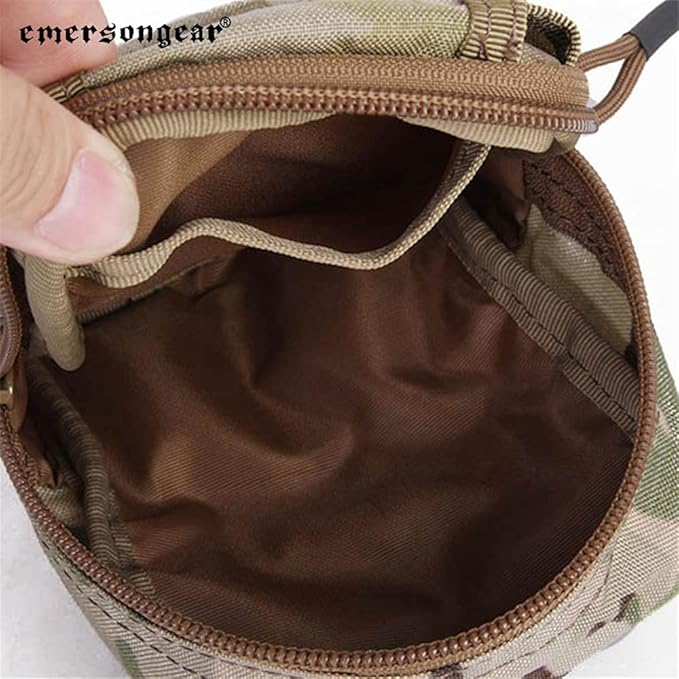 Emersongear Tactical Detective Molle Equipment Utility Waist Pouch for Men Functional Attachment Bag for Backpack/Vest
