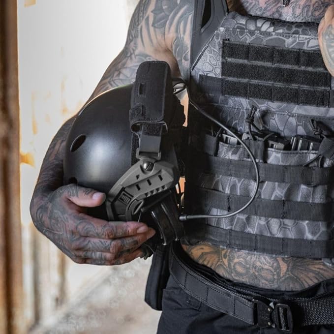 DLP Tactical NVG Counterweight Kit Fast ACH MICH OPS Core Crye AirFrame Team Wendy Helmets | Adjustable Balance with 5 Removable Weights | Helmet Stability Comfort During Night Vision