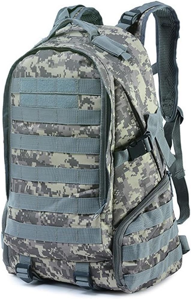 Military Tactical Backpack for Men Hiking Day Pack Molle Army Assault Pack Rucksack Bag(ACU)