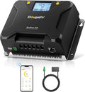 BougeRV MPPT Solar Charge Controller 30A w/ Low-Temp Cut-Off APP Control Backlit LCD 30 Amp Solar Panel Regulator 12V/24V for LiFePO4 SLD Gel FLD AGM Battery RV Marine Upgraded