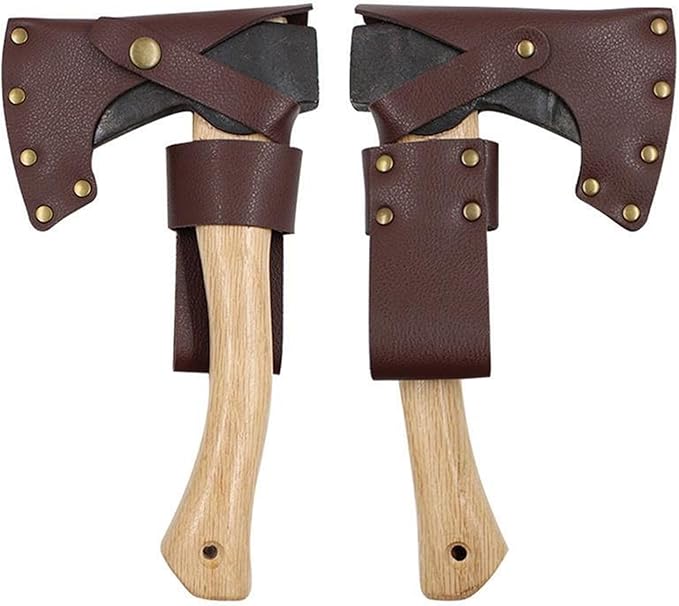 Multifuntional PU Leather Portable Survival Hatchet Soft for Axe Sheath Outdoor Camping Cover Protection Tools Axe Cover for Outdoor Camping Blade Protection