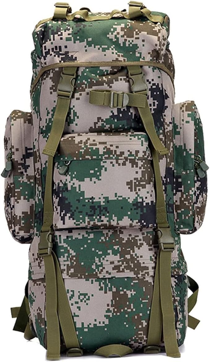Backpacks - Sport Backpack 100L Outdoor Mountaineering Bag Men and Women Travel Bag Large Capacity Tactical Mountain Travel Rucksack (Color : E Size : 100L)