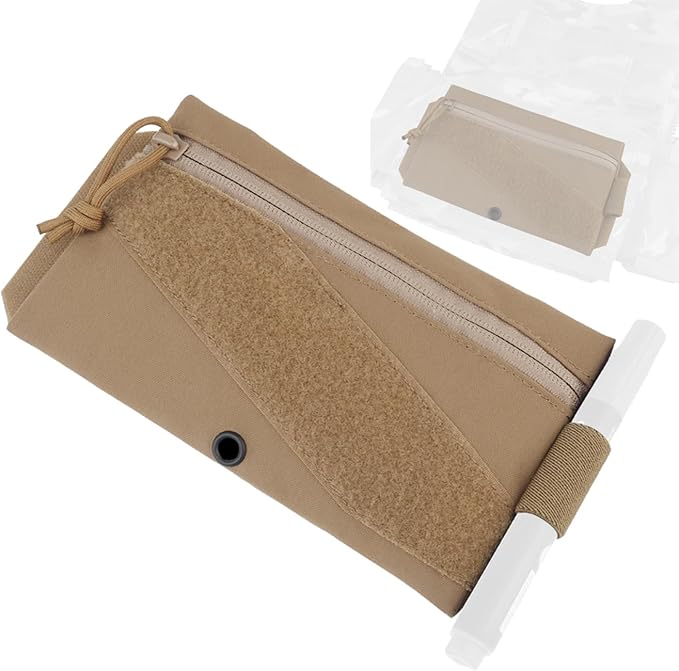 Tactical Vest Extension Small BagEDC Tool Admin Medical Emergency Storage Pouchfor Military Outdoor Airsoft Paintball Hunting