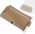 Tactical Vest Extension Small BagEDC Tool Admin Medical Emergency Storage Pouchfor Military Outdoor Airsoft Paintball Hunting