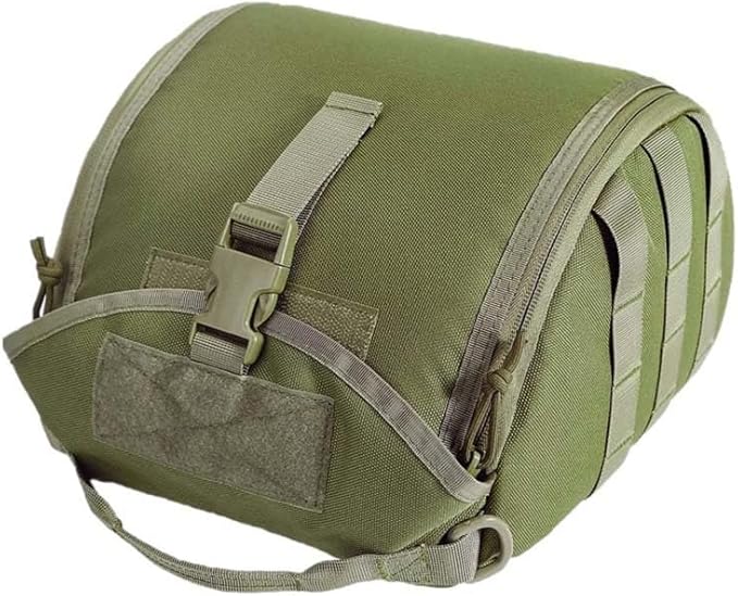 Tactical Helmet BagAirsoft MOLLE Clamshell Helmet Storage Pack Carrying Bag Case