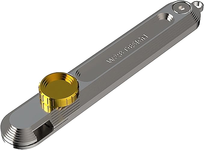 W&ampB DESIGN MiniEdge One-Blade Utility Tool – Portable Cutting Tool with Quick-Attach System – Stores &amp Deploys 1 Hobby Blade – Compact EDC for Travel Work or Outdoors
