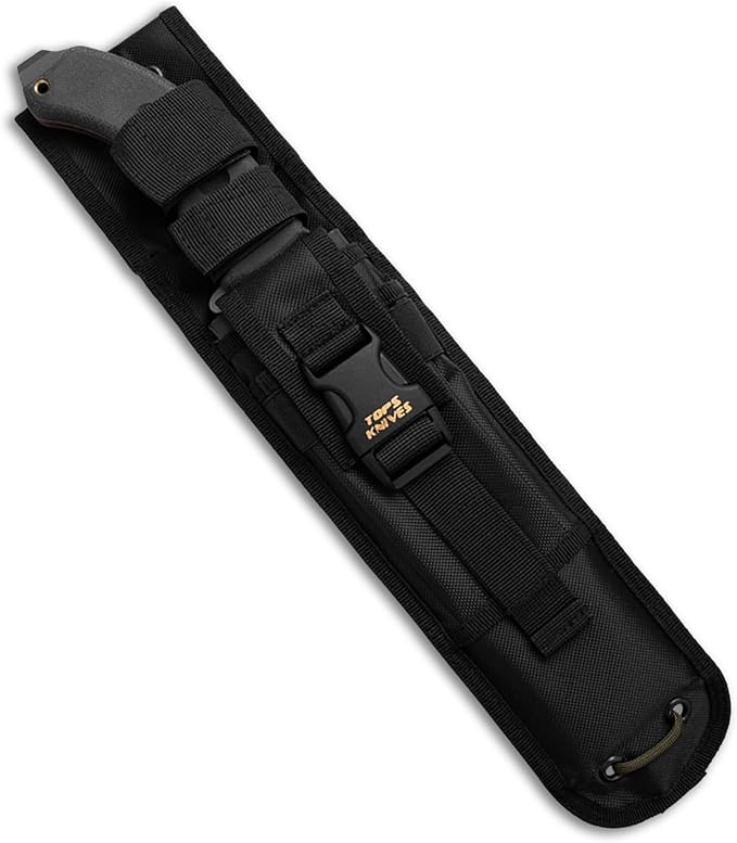 Tops Knives TPTAHO04TNS: Tahoma Field Knife Black