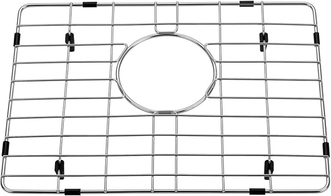 STARSTAR Workstation Ledge Undermount Single Bowl 304 Stainless Steel Kitchen Sink With Grid Cutting Board (15 x 15)