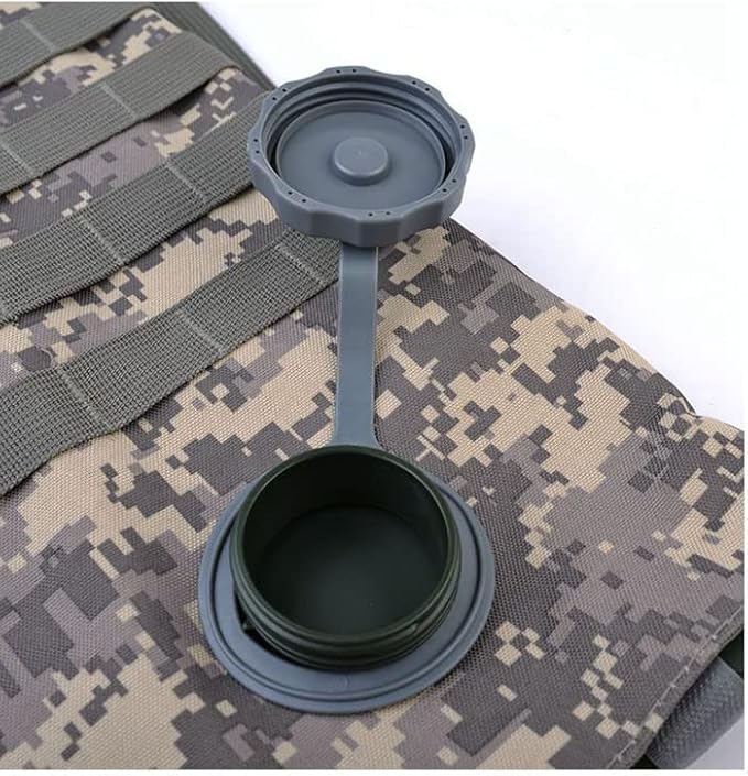 Tactical Molle Hydration Pack Hiking Water Pouch Bag Outdoor Sports Camouflage Combat Gear