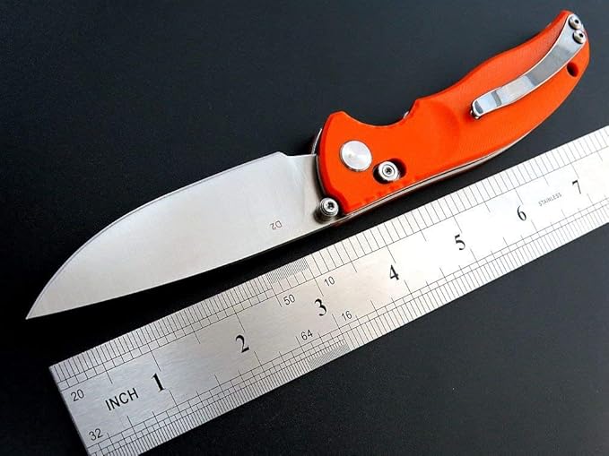 Eafengrow EF3 Folding Pocket Knife D2 Steel Blade G10 Handle Outdoor Hunting Camping EDC Tool Knifes