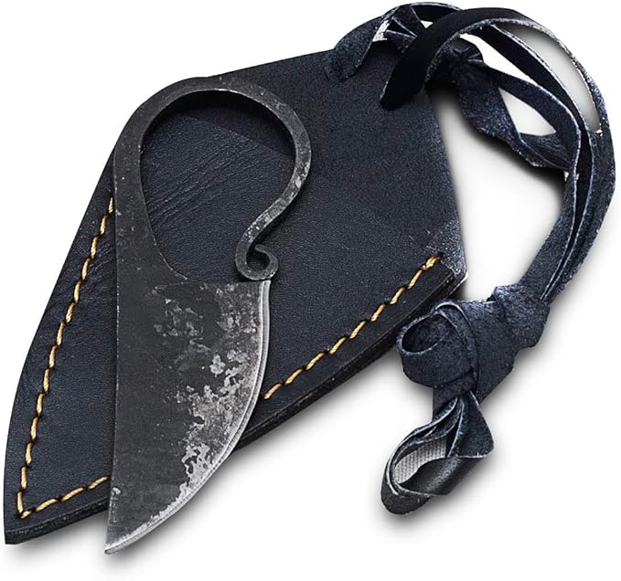 Forest Hunting | Hand Forged Carbon Steel Kraatos Axe -GOW Axe Seax viking axe Functional Axe with Leather Sheath Gifts for Men (Kraatos Axe (Golden))