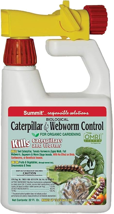 SUMMIT Caterpillar &amp Webworm Control + Spectracide Triazicide Insect Killer (32 fl Oz)
