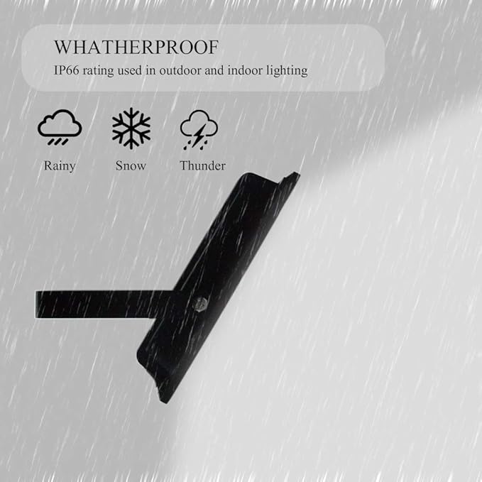 2 Pack 60W LED Outdoor Lighting Flood LightsWall LightWork LightIP66 Waterproof Security Lights5400lm6500K White Light for ShopGarageYardGardenLandscape Playground Lighting