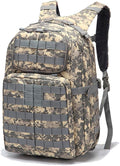 Tactical Backpack 42L Rucksack 3 Day Assault Pack Molle Bug out Day Pack Bag for Hunting Hiking Trekking