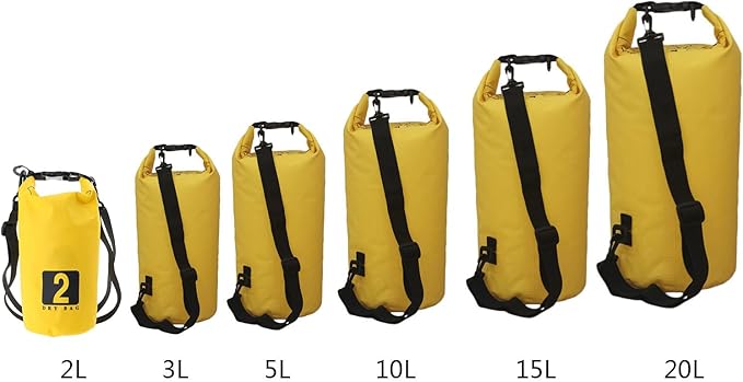 Pack Dry Backpack Waterproof Floating Bag Roll Top for Kayak Rafting Swimming Outdoor Gear Dry Bag /3L/5L/10L/15L/20L