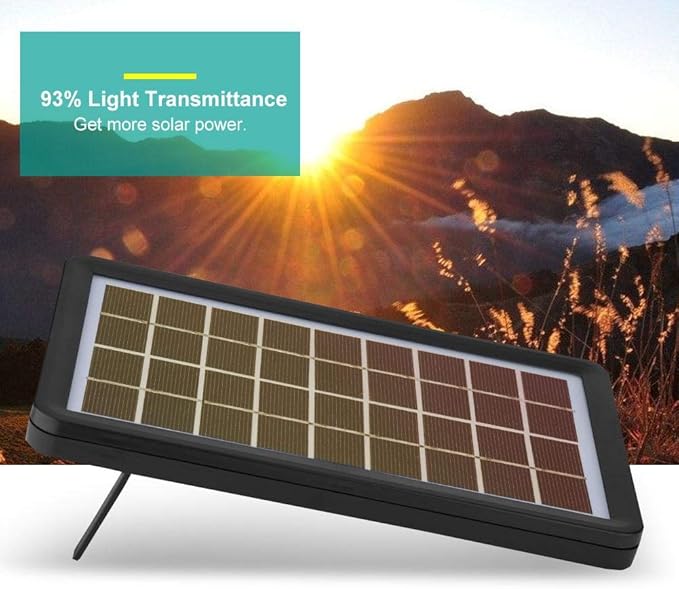 9V 3W Solar Panel Solar Battery Charger 93% Translucency 18% Conversion Rate Poly Silicon Solar Cell Board