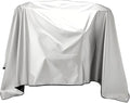 Jumbo Machine Cover - Breathable Rust Preventing Water &amp Dust Proof Tear Resistant Silver (Silver+Black 72.83*57.87)