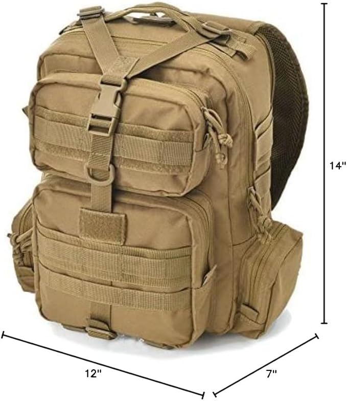Sling Bag Pack Military Sling Backpack Assault Range Bag