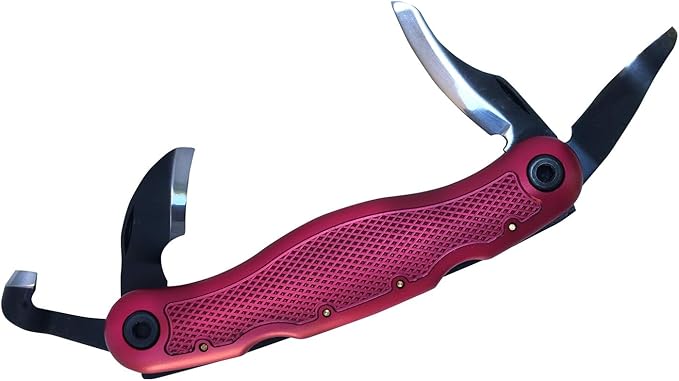 FLEXCUT Spoon Carvin Jack 2.0 Portable Pocket Knife for Wood Carving with 4 Blades Made in the USA | JKN296