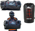 Buy 2 Rocky Series LT-80 (80 Liter) Waterproof Dry Duffel Bags &amp Get 1 Siberian Cooler LT-20 (20 Liter)