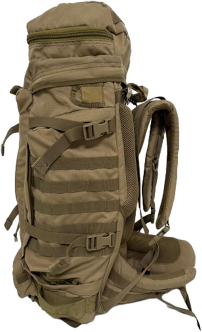 57L Tactical Backpack Versatile Assault Bag Large Military Backpack Assault Pack Molle Bag for Camping Hiking Backpacking Hunting