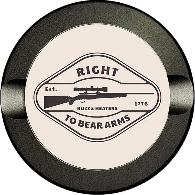 Buzz &amp Heaters Metal Container for Zyn | Metal Holder for Zyn |Metal Can for Zyn | Metal Container for Zyn Holder | Metal Pouch Cans for Zyn | Hunting Accesories | Right To Bear Arms