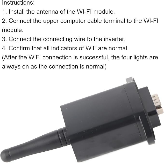Module for Solar Inverter RS232 Communication Interface Solar Inverters Model for Grid Connected Solar Photovoltaic Power Generation Remote Mobile Phone Monitoring