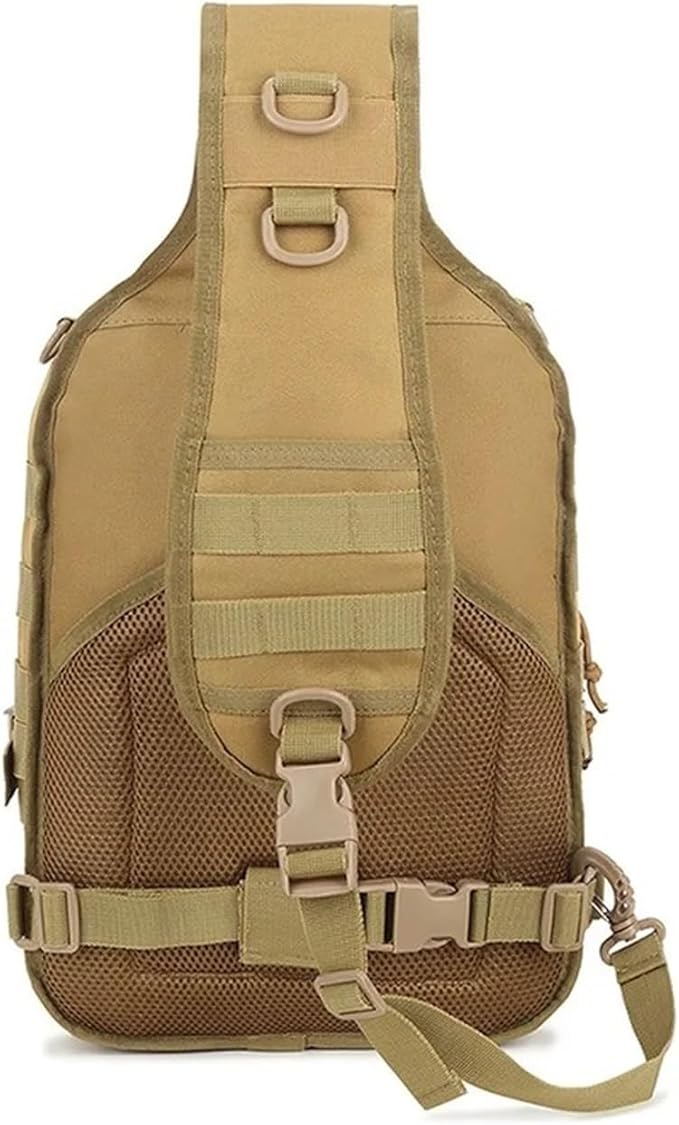 Genérico Tactical Assault Pack Sling Backpacks Waterproof Rucksack BagCompatible for Outdoor Hiking Travelling(Black(Style A))