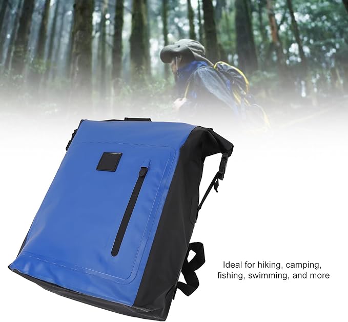 RiToEasysports Water Proof Backpack 25L Dry Bags Floating Kayak Backpack with PVC Mesh for Kayaking Paddle Boarding Camping Fishing