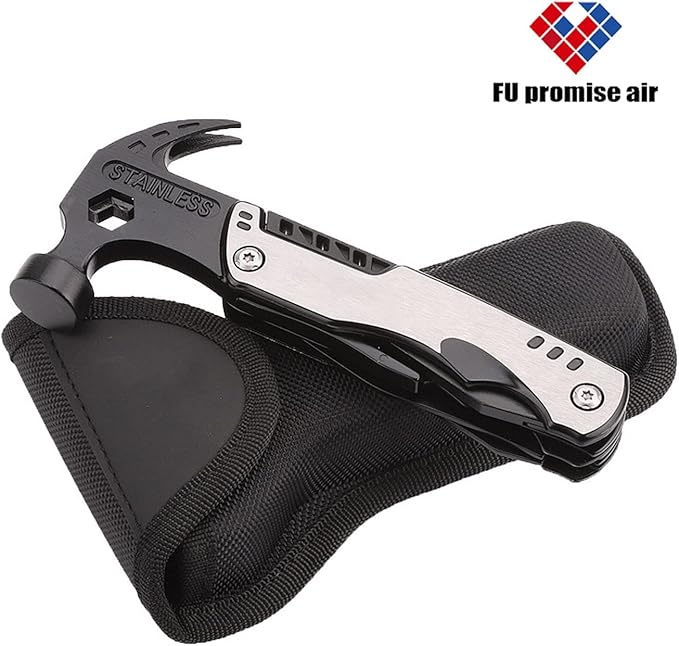 Stainless Steel Multipurpose Tool Kit Portable &amp Heavy Duty Light Weight &amp Durable Pocket Multi Tool Kit Suitable as Camping Multitool Emergency Pocket Tools