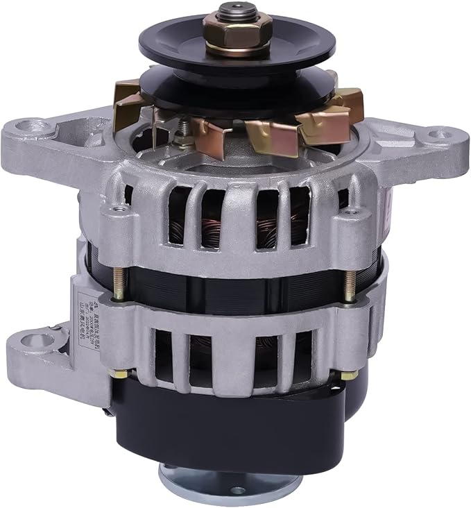 2000W Permanent Magnet Generator Permanent DC Generator Low Rpm Charging Stable Low Noise Pure Copper Motor 24V Two Wheel Generators for Agriculture