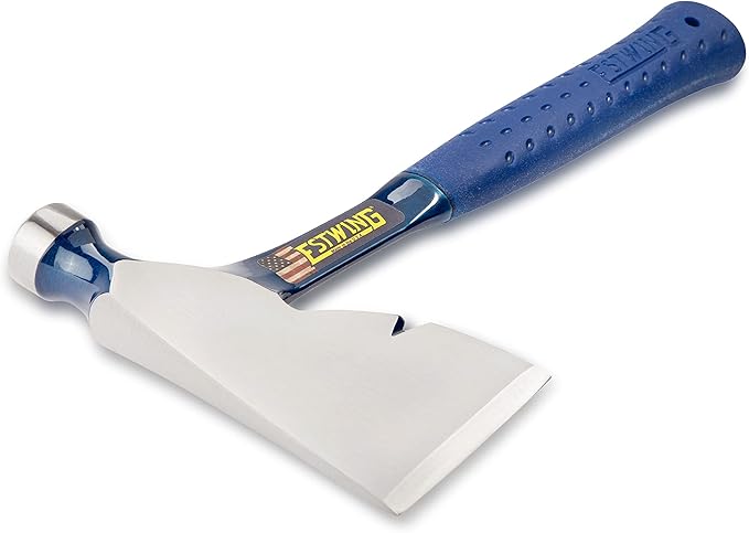 ESTWING Carpenter's Hatchet - 13 USA Made Carpenters Axe with Smooth Face &amp Shock Reduction Grip - E3-2H
